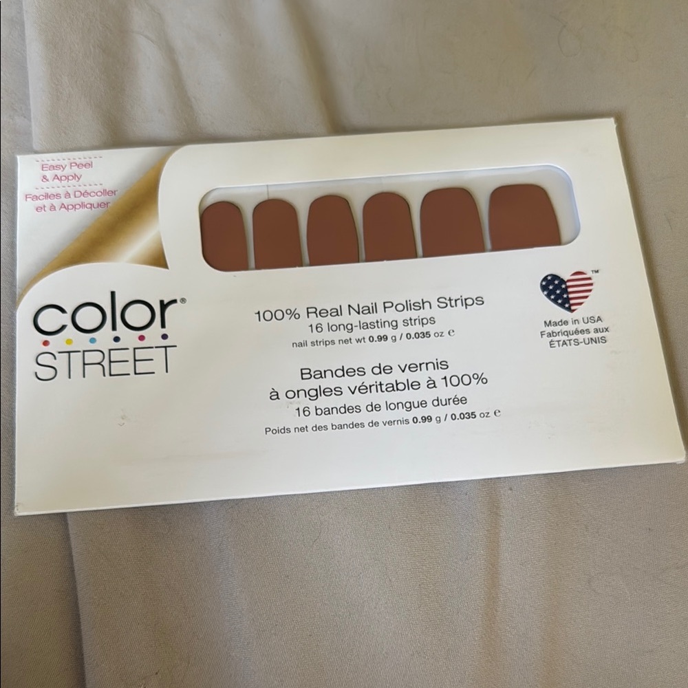 Color Street Maple Me Crazy Nail Strips